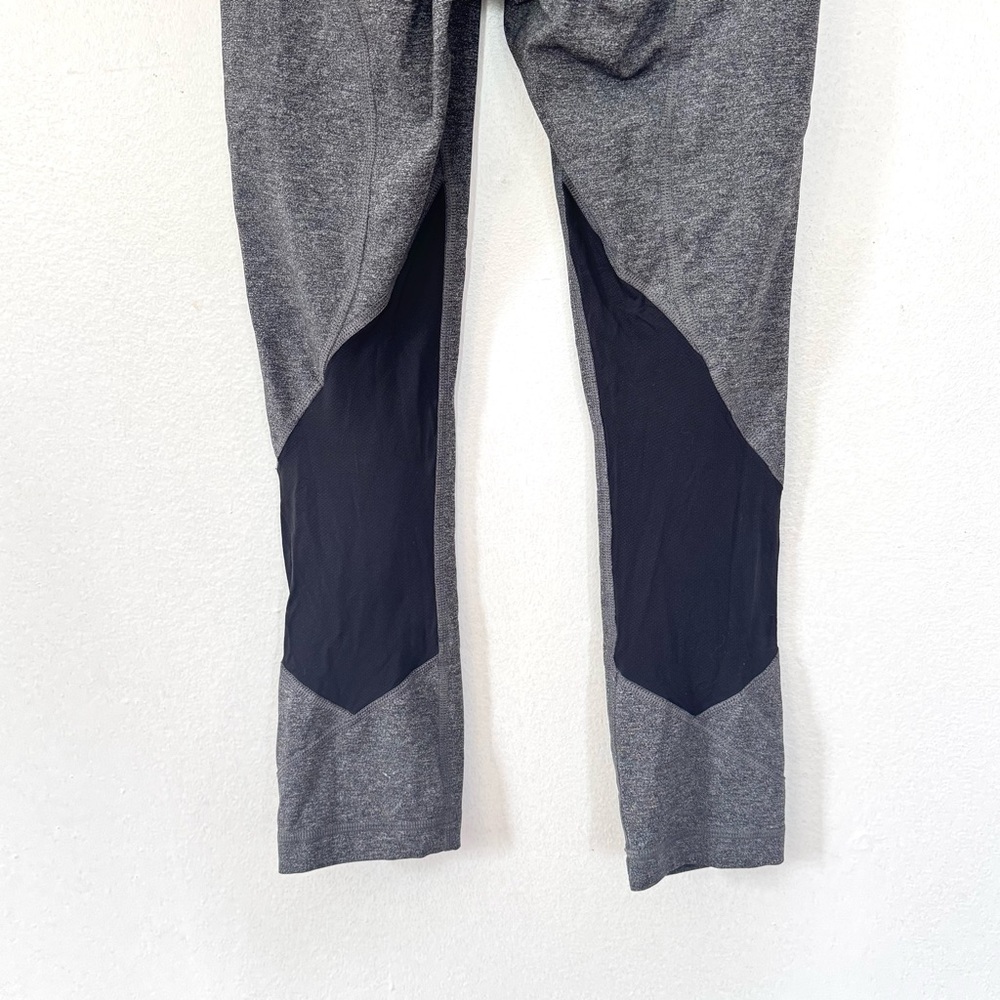Lululemon X SoulCycle Gray Leggings Performance Stretch Sz 4 - Picture 8 of 12